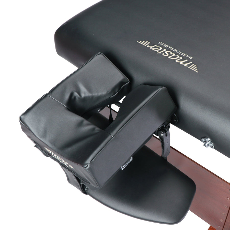 Master Massage 30" DEL RAY Portable Massage Table Black cushion