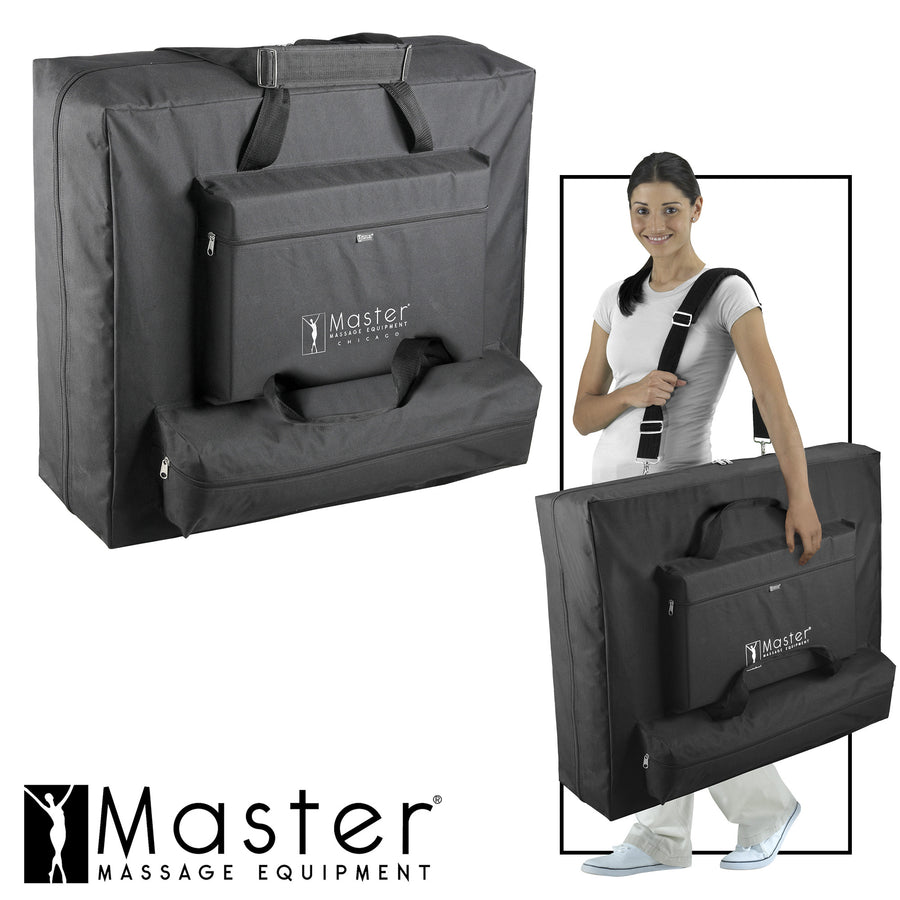Master Massage 30" DEL RAY Portable Massage Table Black Case