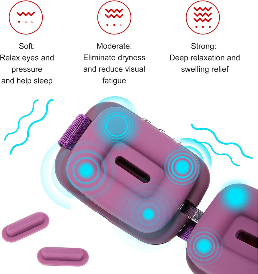 E10 Electric Smart Mini Eye Massager with Heating System