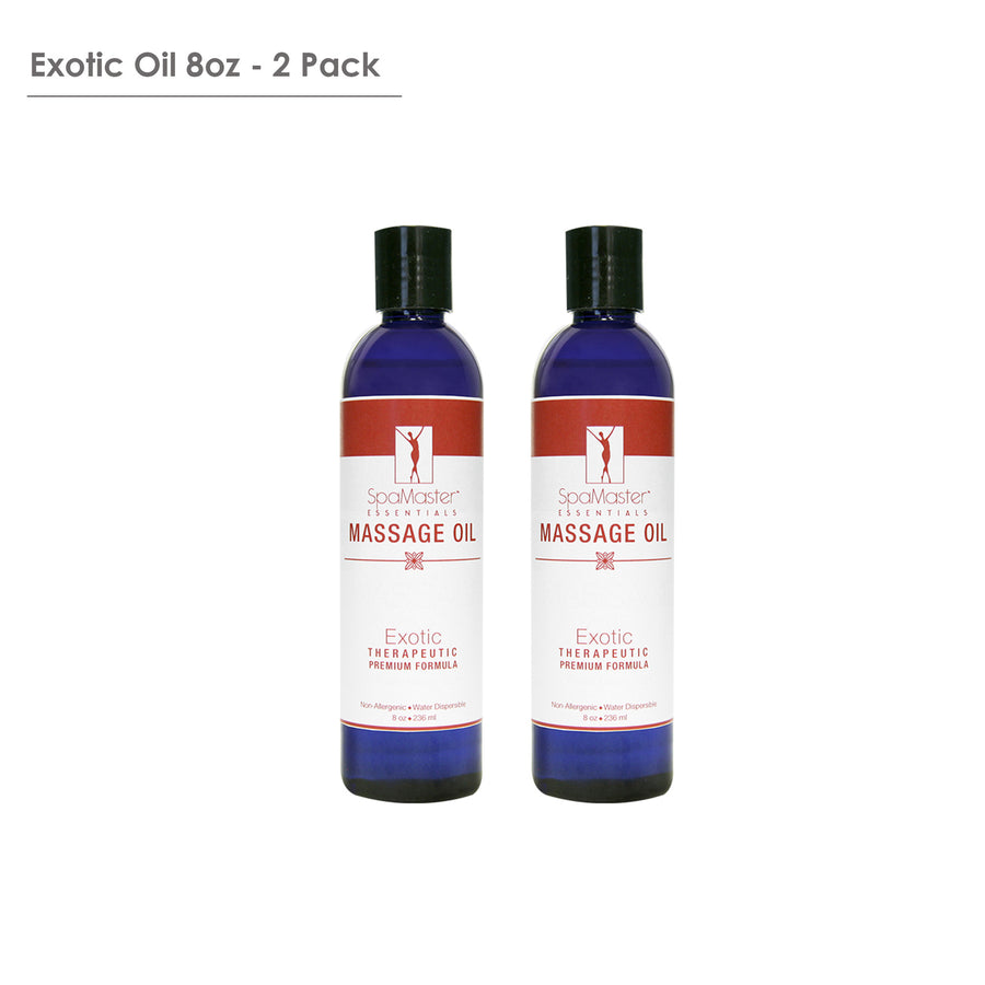 Master Massage exotic organic Aromatherapy Massage Oil pack of 2