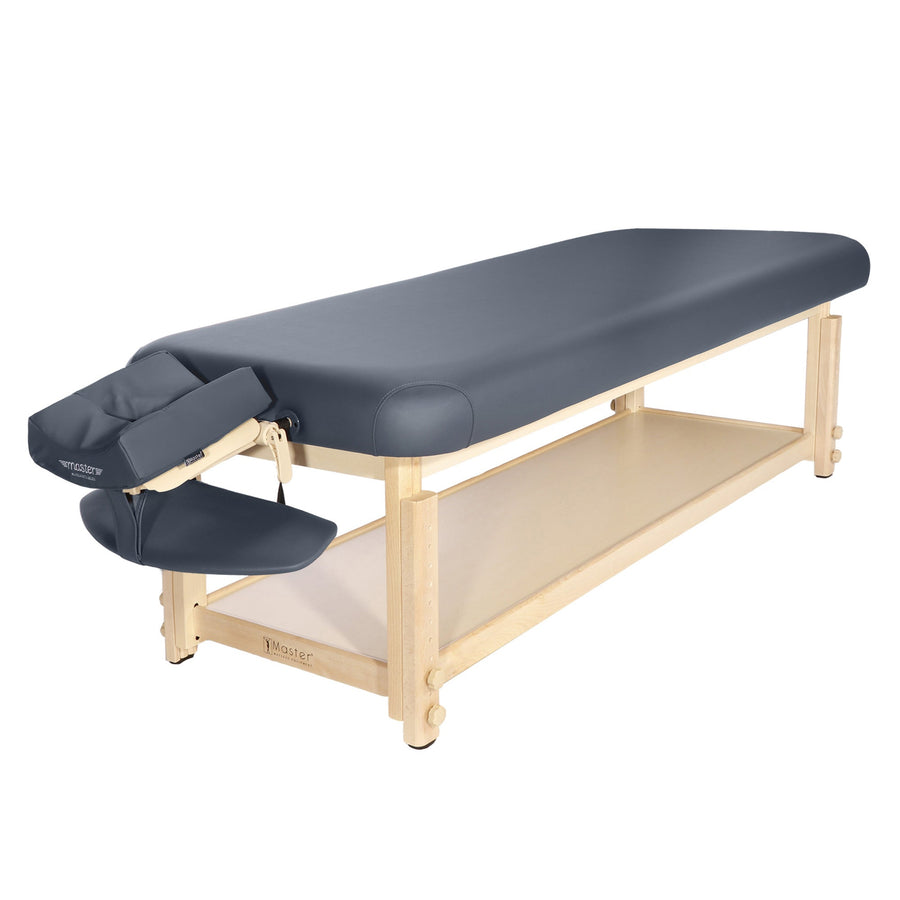 Master Massage 30" LAGUNA Stationary Massage Table Blue