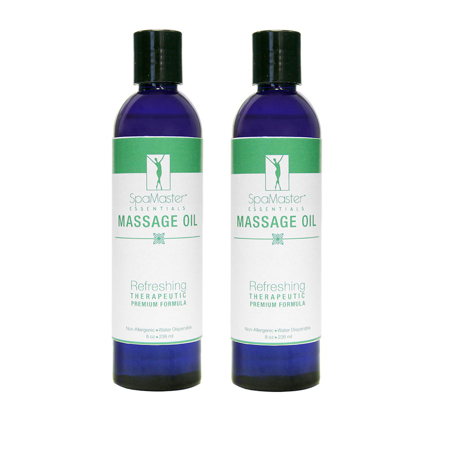 Master Massage  Water Soluble Blend Massage Oil pack of 2