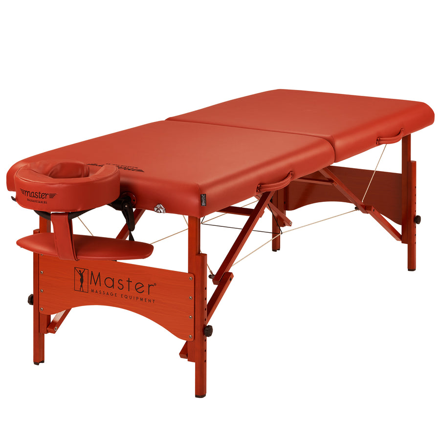 Master Massage 28" FAIRLANE™ Portable Massage Table Package with Classic REGULATION Size without Therma Top(Cinnamon)