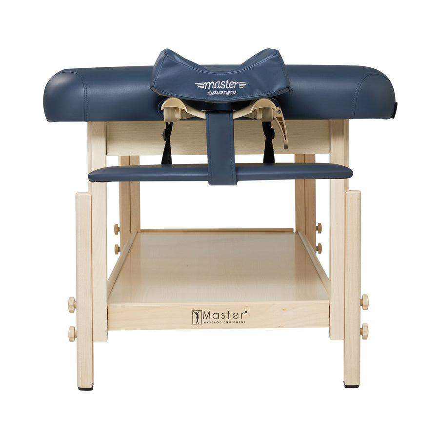 Master Massage 30" LAGUNA™ Stationary Massage Table Package - GREAT for Private Practitioners! (Navy Blue)