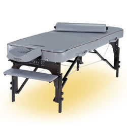 Master Massage 30" Montour Memory Foam Portable Massage Table Package with Ambient Light System