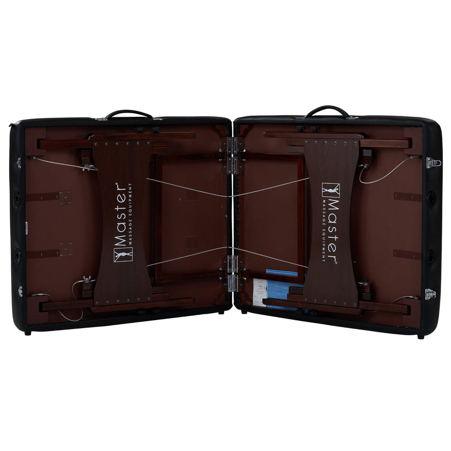 Master Massage 30" Roma II Portable Massage Table Deluxe Package with Ambient Light System