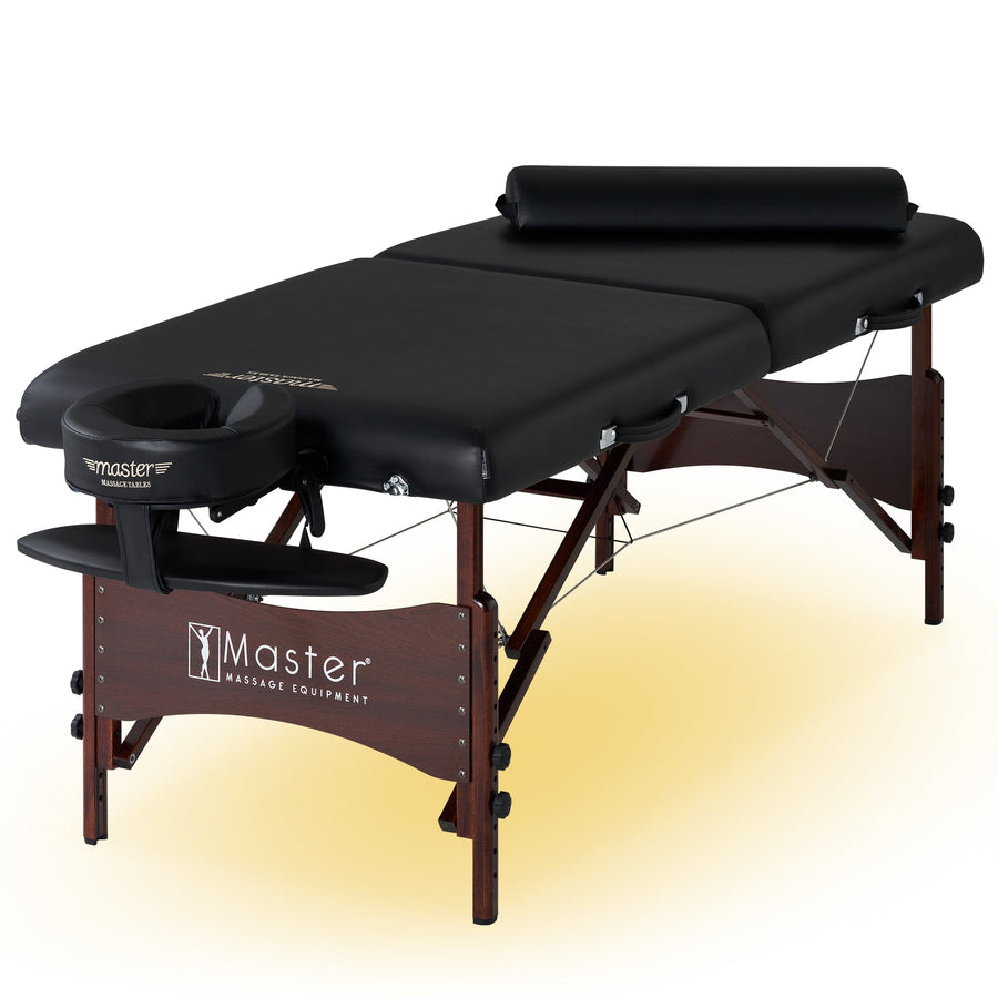 Master Massage 30" Roma II Portable Massage Table Deluxe Package with Ambient Light System