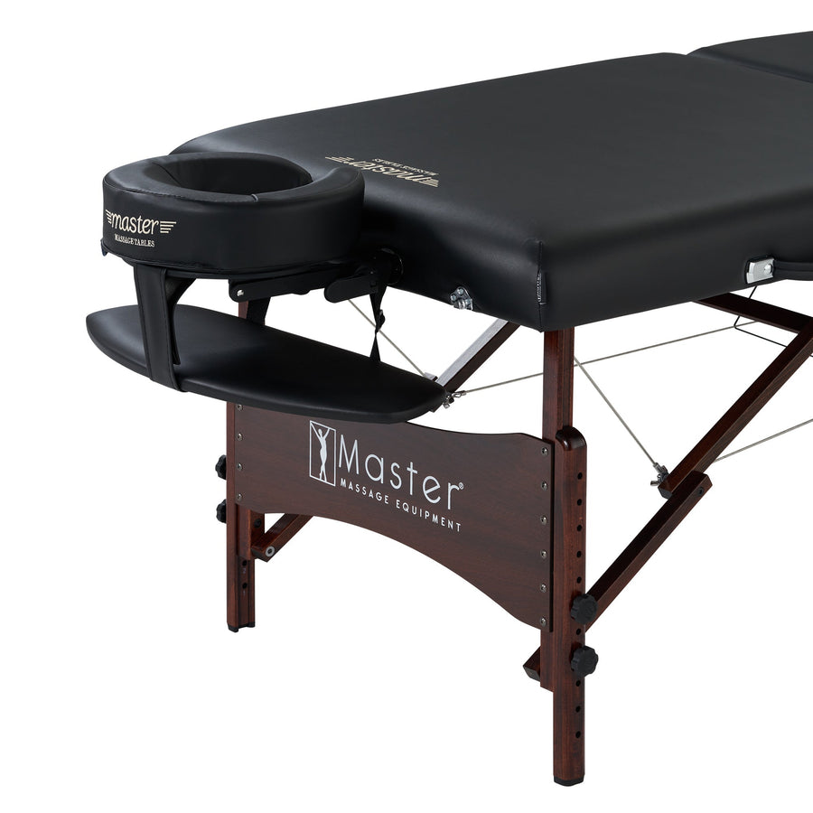 Master Massage 30" Roma II Portable Massage Table Deluxe Package with Ambient Light System