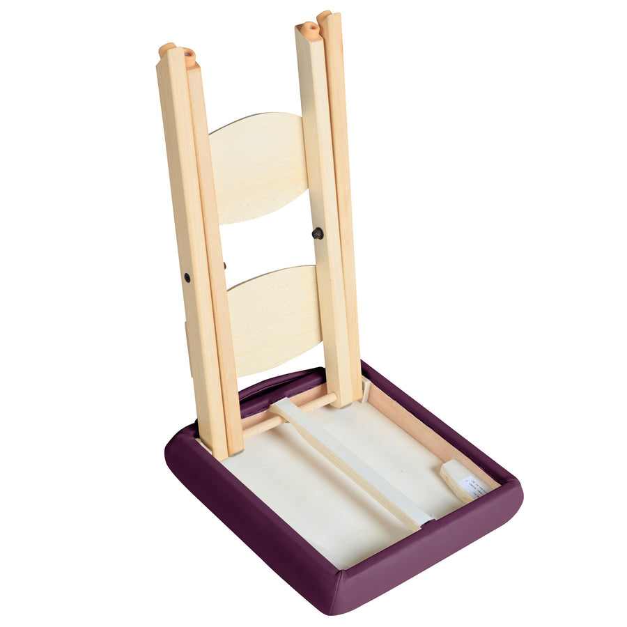 Master Massage Lightweight wooden Folding  comfort Stool 