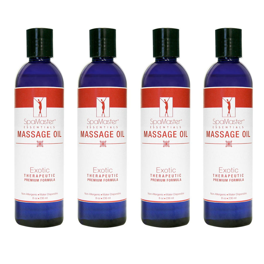 Master Massage Exotic Aromatherapy Massage Oil pack of 4