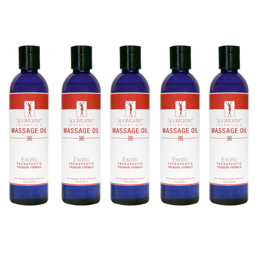 Master Massage Exotic  Massage Oil pack of 5