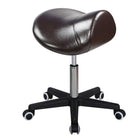 Master Massage Ergonomic Swivel Saddle Stool coffee