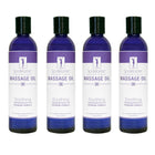 Master Massage Soothing organic Aromatherapy Massage Oil pack of 4