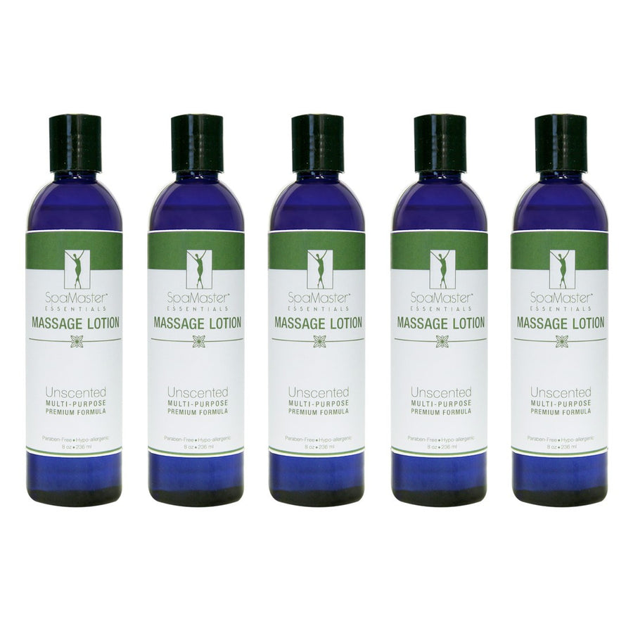 Master Massage  Organic & Unscented  Massage Lotion packs